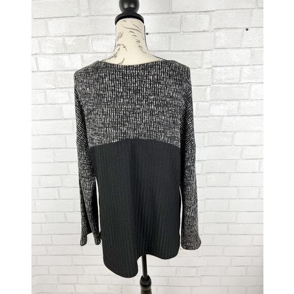 Suzanne Betro Knit Color‎ Block Sweater Size Large - Picture 7 of 10